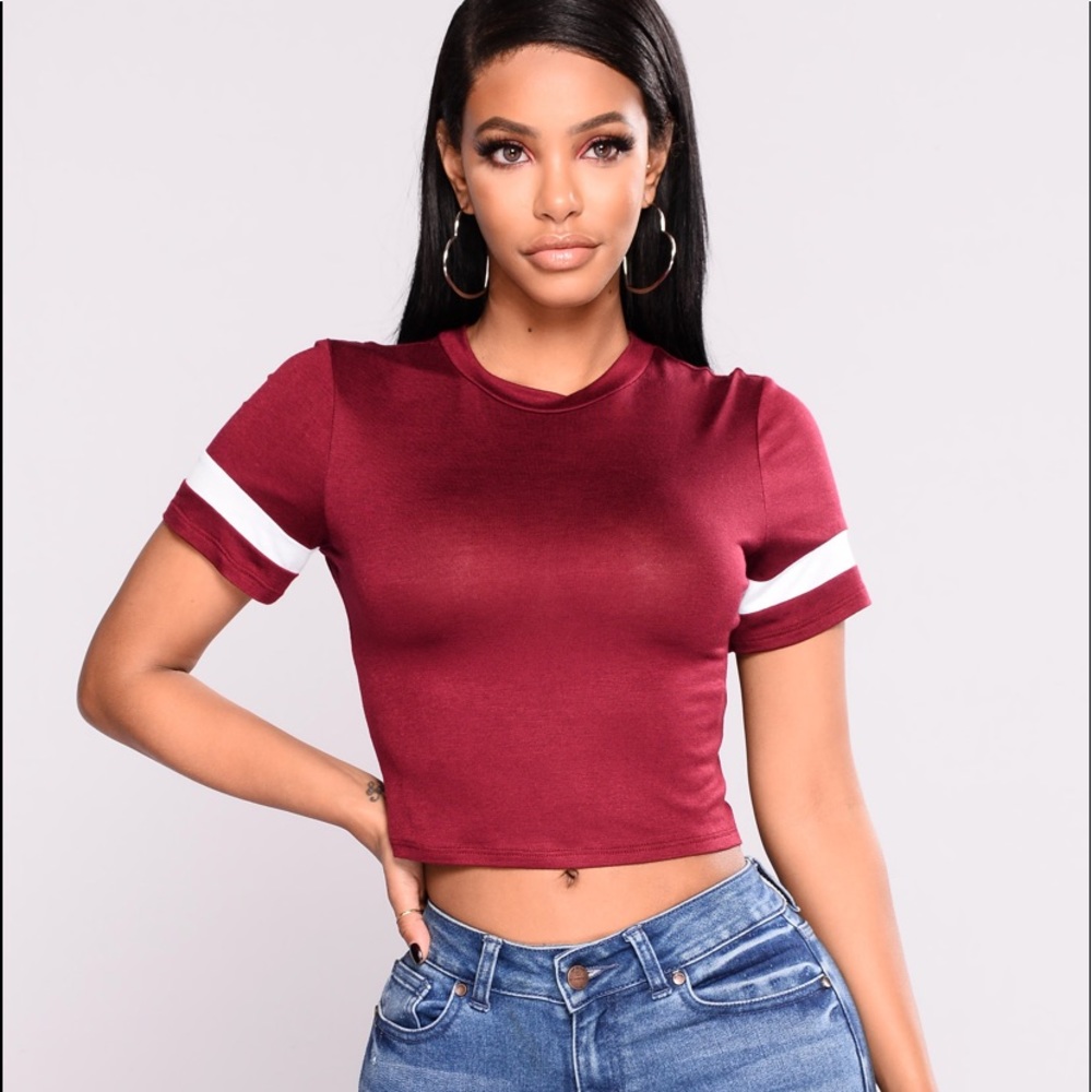 Just Right Tee - Wine